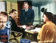 The Long Dark Hall Lobby Card Raymond Huntley Rex Harrison Lili Palmer OLD PHOTO