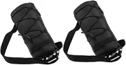 CRILSTYLEO 2pcs Handlebar Bag for Motorcycles and Bicycles Multi Functional Bike Storage with Reflective Strips Easy Attachment for Outdoor Riding and Cycling Accessories