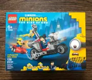 LEGO Unstoppable Bike Chase Minions (75549) Toy Building Kit 136pcs Retired Set