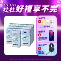 在飛比找Yahoo奇摩購物中心優惠-【Durex杜蕾斯】 AIR輕薄幻隱裝保險套8入x10盒（共