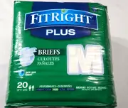 Fit Right Plus Briefs Size Medium 32"-42" Qty 20 per pack Performance Plus