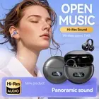 For iPhone 16/15 Samsung Galaxy S25 S24 Earbuds Open Ear-Clip Bluetooth Headsets