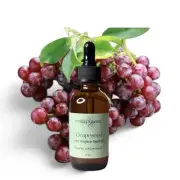 Grape Seed Oil, Cold Pressed, Unrefined, USDA Certified Organic, 100% Pure