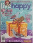 Live Happy Dec 2017 Reba McEntire Song of Faith Hope Gift Guide FREE SHIPPING sb