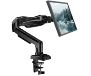 Single Monitor Mount, 13 to 32 Inch Gas Monitor Arm, Adjustable Stand, Vesa