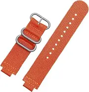 [WUTONGMU] Convex 16mm watchband Fit For Casio Fit For G-Shock GM110 GM2100 GA900 GBA-800 GBD-800 GA-800 men modified nylon canvas watch strap Bracelet