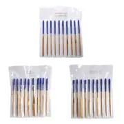 10-Piece Metal Files- Set Round Needle File Triangular Square Flat Riffler File