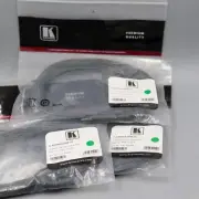 3x Kramer 3.5mm to 3.5mm Stereo Audio Aux Cable 25ft