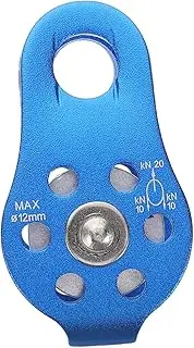 GANAZONO Sturdy Sports Climbing Pulley Fixed Micro Pulley System for Hauling Rock Climbing Gear
