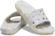 Crocs Unisex Child Classic Slide Sandal Seasonal Graphics Atmosphere Big Kid NWT