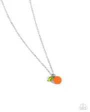 Paparazzi Orange Opulence Orange Necklace