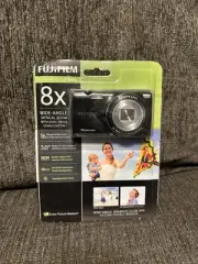 New Sealed Fujifilm FinePix JZ250 16.0MP Digital Camera 8X Black Battery NIB