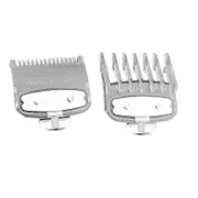 For Wahl Hair Clipper Guide Comb Set Standard Guards Attach Trimmer Style Parts 1.5mm+4.5 mm Transparent