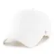 【'47 Brand】CLASSIC '47 CLEAN UP 水洗六分割 老帽 棒球帽 (純淨白 WH) 化學原宿