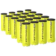 STRADIA "OPEN" Tennis Balls – "Long-Lasting Felt and Balanced Flight with CoreSync Tech" – Pack of 20 Tubes (60 Balls)