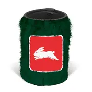 South Sydney Rabbitohs NRL FLUFFY Beer Can Bottle Cooler Stubby Holder