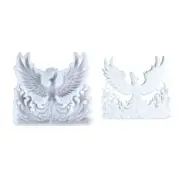 3D Silicone Mold Phoenixes Shape Hand-Making Pendant Supplies for Artistic Craft