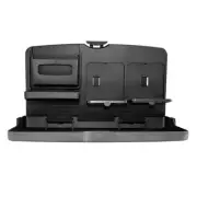 Black Dinner Plate Foldable Dining Table Car Tray Universal Car Supplies U5P8