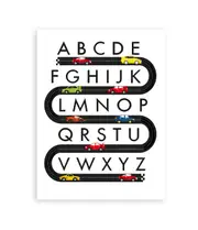 [Namly Design] Poster – Vehicles / Alphabets