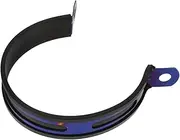 Motorcycle Clamp Bracket Universal Bracket for Motorbikes Fastening Hoop Blue Ring Easy Install and Remove