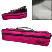 C Flute Hard Case Cover w Side Pocket/Handle/Strap Pink *SPECIAL* COVER ONLY