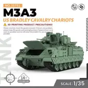 SSMODEL SS35791 1/35 Military Model Kit US M3A3 Bradley Cavalry Chariots