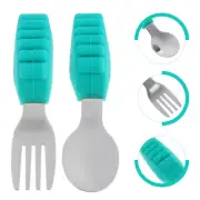 Weaning Cup Pacifier Fork Spoon Kids Utensils Toddler Spoons Child