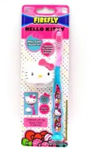 Dr. Fresh Firefly Hello Kitty Toothbrush With Cap ADA Accepted ( Soft Bristles )