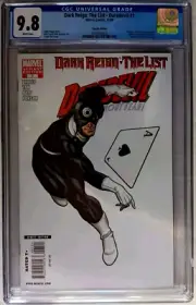 DARK REIGN THE LIST - DAREDEVIL #1 VARIANT CGC 9.8 White 2009 Cho BULLSEYE cover