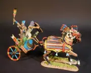 NKE-01 - Pharaoh Ramesses II War Chariot - New Kingdom Egyptians - John Jenkins