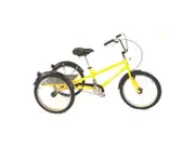 Gomier 24" Single Speed Industrial Adult Trike - Yellow