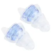 27dB Noise Reduction Earplugs Concert Drummer Hearing Protection (Blue).