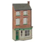 Bachmann 44-0221G OO Gauge Low Relief Dispensing Chemist Green