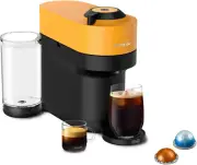 Vertuo Pop+ Coffee and Espresso Machine by De'Longhi, Mango Yellow