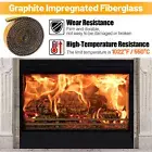 Fireplace Gasket Tape Replacement for Wood Stoves High Temperature Resistant