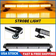 54LED Strobe Light Flashing Bar Emergency Warning Traffic Amber Advisor Lamp NEW