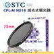 送蔡司拭鏡紙10包 台灣製 STC CPL-M ND16 72mm 減光式偏光鏡 減4格 鋁框 鍍膜鏡片 18個月保固