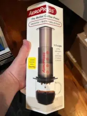 Aeropress The Better Coffee Press. 1-3 Cup Coffee, Espresso Or Cold Brew Coffee