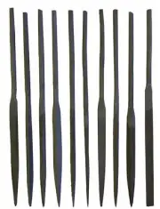 Valley 10PC Mini File Set With Assorted Cuts and Styles