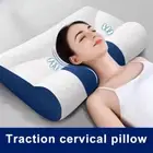 1xBed Pillow Ergonomic Cervical Support Anti-traction Orthopedic HOT Pillow Q6H0