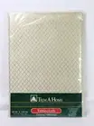 Tablecloth Kmart Oblong Gold, Off White, Metalic 60” x 102” Trim A Tree