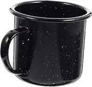 Abaodam Enamel Water Mug Camping Cup Durable Vintage Enamel Coffee Mug for Outdoor Use Easy to Clean Resistant Design for Home Office