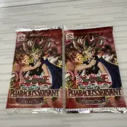 Yu-Gi-Oh! Pharaoh’s Servant Square Konami Logo Booster 2 - Pack 1996 New