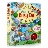 在飛比找蝦皮購物優惠-【台灣現貨】Usborne 繁忙的小汽車 Wind-Up B