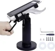 CRIZISTON Credit Card Terminal Stand for Pax A920 / A920 Pro, 7" Tall Credit Card Machine Stand, Swivel & Tilt POS Machine Payment Terminal Stand with Fully Wrap Metal Frame, Screw-in & Adhesive,Black