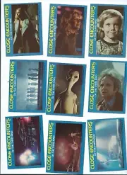 CLOSE ENCOUNTERS OF THE THIRD KIND -- complete 24 card bread set