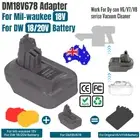 Battery Adapter Converter For Milwaukee 18V Battery For DW to For Dyson V6 V7 V8