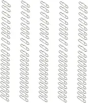 GANAZONO 100Pcs Stainless Steel Fishing Snap Swivel Lock Connector Fishing Gear Lure Pin for Anglers Durable and Convenient Fishing Accessories