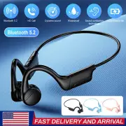 Bone Conduction Headphones Bluetooth Wireless Headset Outdoor Sport Earbuds USA