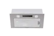 EUROCHEF 60cm Undermount Rangehood Silver, Quiet 3-Speed, 3-Layer Dishwashable Filter, LED Lights EUR60N
